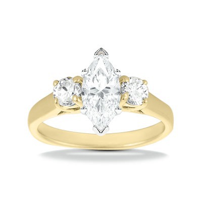 0.50 ct. Diamond Engagement Ring - view 9 of 22