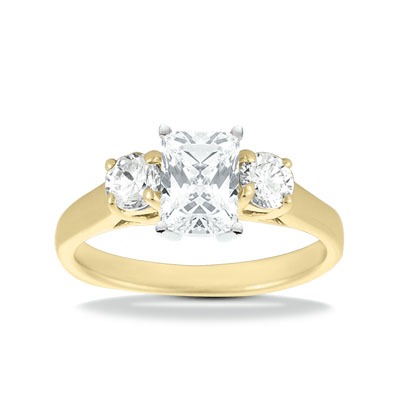 0.50 ct. Diamond Engagement Ring - view 5