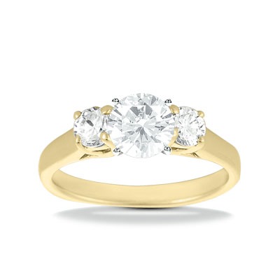 0.50 ct. Diamond Engagement Ring - view 4