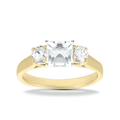 0.50 ct. Diamond Engagement Ring - view 3