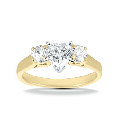 0.50 ct. Diamond Engagement Ring - view 2