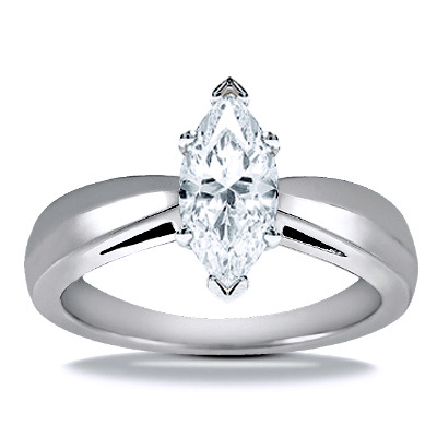 Trendy Diamond Engagement Ring - view 21