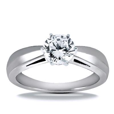 Trendy Diamond Engagement Ring - view 16