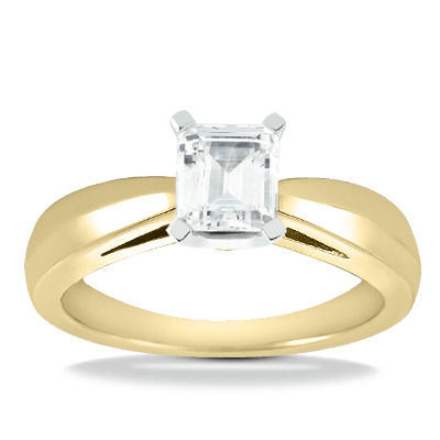 Trendy Diamond Engagement Ring - view 12