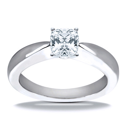 Solitaire Diamond Engagement Ring - view 11