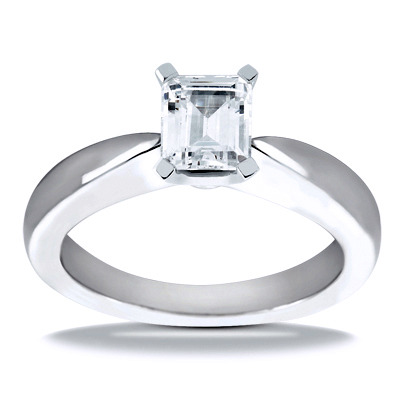 Solitaire Diamond Engagement Ring - view 10