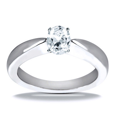 Solitaire Diamond Engagement Ring - view 7 of 22