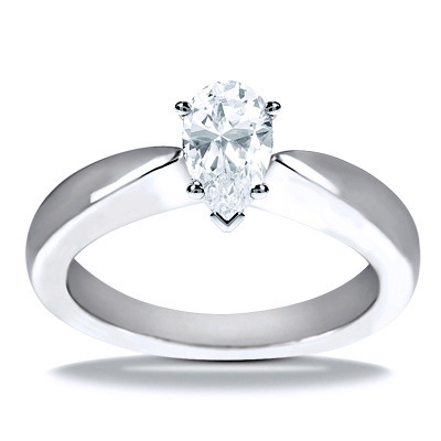 Solitaire Diamond Engagement Ring - view 6 of 22