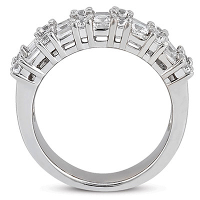 Multi-Shape Prong Set Fancy Women Anniversary Ring (2 1/5 ct. tw.) - view 2