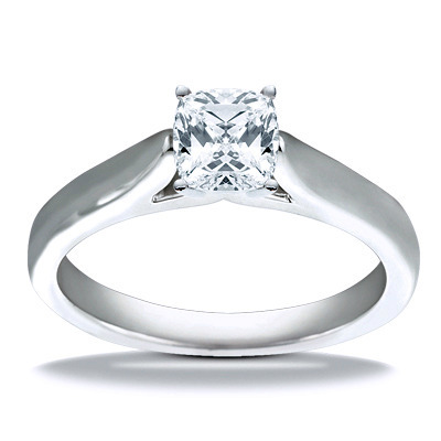 Classic Cathedral Solitaire Diamond Engagement Ring - view 15 of 26