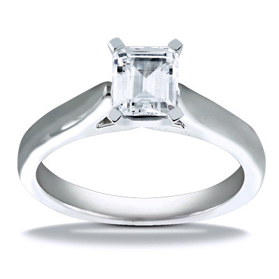 Classic Cathedral Solitaire Diamond Engagement Ring - view 1 of 26