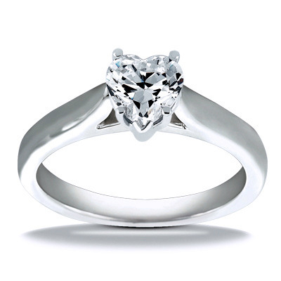 Classic Cathedral Solitaire Diamond Engagement Ring - view 13 of 26