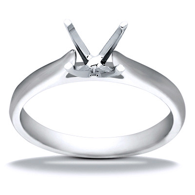 Solitaire Diamond Engagement Ring - view 16