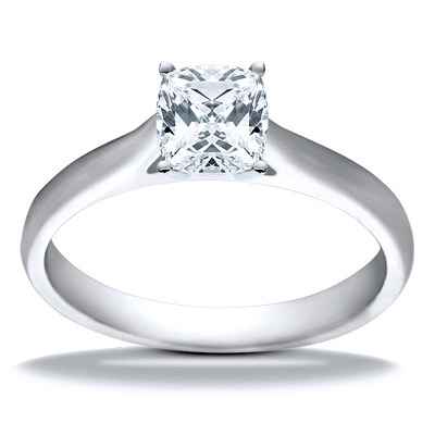 Solitaire Diamond Engagement Ring - view 15