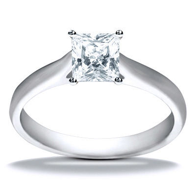 Solitaire Diamond Engagement Ring - view 9 of 26