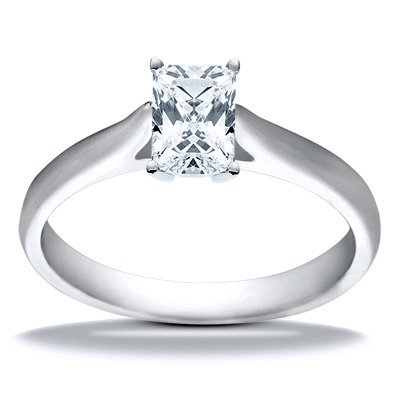 Solitaire Diamond Engagement Ring - view 8 of 26