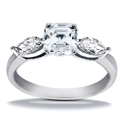 Marquise Cut Prong Set Diamond Engagement Ring (0.50 ct.tw.) - view 13 of 25