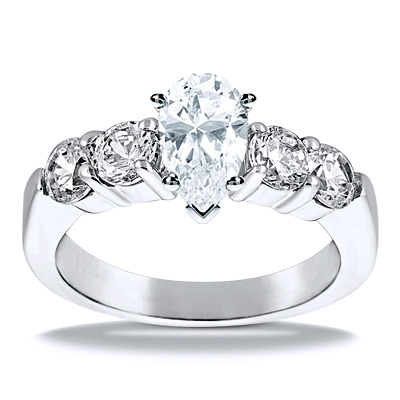 Shared Prong Diamond Engagement Ring (1.00 t.c.w.) - view 17